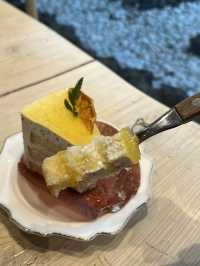 제주 용머리해안 바로 옆에 이런 카페가? 산방산 오션뷰 맛집