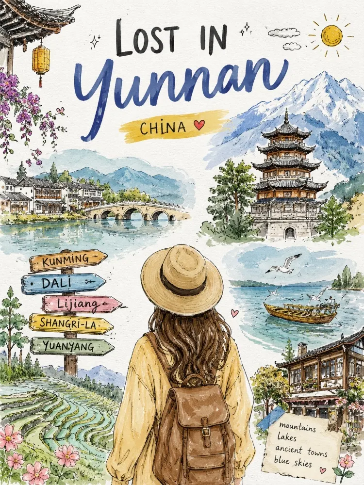 Lost In Yunnan 。