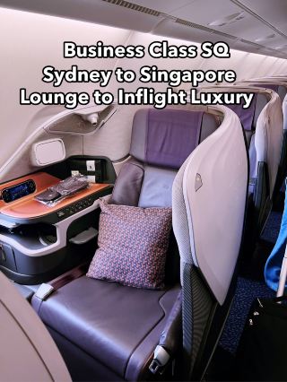 MY EPIC A380 BUSINESS CLASS MOMENTS!!