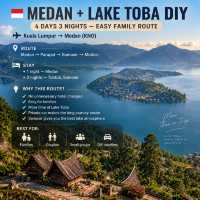 🇮🇩 Medan + Lake Toba DIY — 4D3N Ultimate Guide