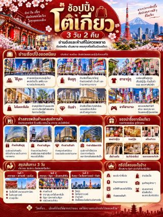 Tokyo in 3 Days & 2 Nights: Must-See Landmarks, Great Shopping, Halal Food, and Easy Transit.