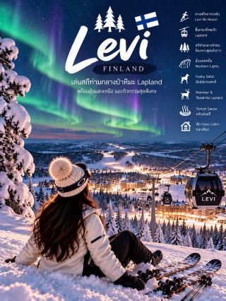 ⛷️Levi, Finland 🇫🇮

เล่นสกีท่ามกลางป่าหิมะ Lapland พร้อมลุ้นแสงเหนือ 🌌❄️

ที่ต่อไปพาไป Levi ประเทศฟินแลนด์ ค่ะ 🤍 รอบนี้เปลี่ยนจากวิวภูเขาสูงแบบ Alps มาเป็นบรรยากาศ Finnish Lapland ที่เต็มไปด้วยป่าสน หิมะขาว และคืนฤดูหนาวแบบ Arctic

⛷️ เล่นสกีท่ามกลาง Snowy Forest
เส้นทางสกีของ Levi มีหลายระดับ และจุดเด่นคือวิวป่าสนที่ถูกหิมะปกคลุมจนขาวทั้งต้น บางช่วงให้ความรู้สึกเหมือนกำลังเล่นสกีอยู่ในโลกน้ำแข็งเลยค่ะ

🚡 ขึ้น Gondola ชมวิว Lapland
นั่งกระเช้าขึ้นไปด้านบนแล้วมองกลับลงมา จะเห็นผืนป่าและพื้นที่สีขาวทอดยาวสุดสายตา เป็นวิวที่ต่างจากสกีรีสอร์ตบนเทือกเขาสูงอย่างชัดเจน

🌌 ลุ้น Northern Lights
หนึ่งในเหตุผลที่ Levi น่าไปมากคือ หลังเล่นสกีตอนกลางวันแล้ว ช่วงกลางคืนยังมีโอกาสออกไปตามหาแสงเหนือได้ ถ้าเจอคืนฟ้าเปิดคือเหมือนได้สองทริปในครั้งเดียว ✨

🐕 ลอง Husky Safari
เปลี่ยนจากสกีมานั่งเลื่อนสุนัขผ่านเส้นทางป่าหิมะ ได้ฟีล Lapland เต็มๆ และเป็นกิจกรรมที่ช่วยให้ทริปมีอะไรหลากหลายขึ้น

🦌 สัมผัสบรรยากาศ Reindeer & Lapland
บริเวณ Lapland มีวัฒนธรรมที่เชื่อมโยงกับกวางเรนเดียร์ สามารถเลือกกิจกรรมหรือทัวร์ที่พาไปสัมผัสบรรยากาศท้องถิ่นเพิ่มเติมได้

🔥 พัก Glass Cabin กลางหิมะ
อีกหนึ่งประสบการณ์ที่เข้ากับทริปนี้มากคือการพักห้องกระจกหรือกระท่อมท่ามกลางหิมะ นอนอุ่นๆ แล้วมองท้องฟ้าฤดูหนาวจากในห้อง

🧖♀️ Finnish Sauna หลังเล่นสกี
เล่นสกีมาทั้งวันแล้วกลับมาเข้าซาวน่าแบบฟินแลนด์ เป็นการปิดวันที่ลงตัวสุดๆ ก่อนออกไปลุ้นแสงเหนือในช่วงค่ำ

Levi เหมาะกับคนที่อยากให้ทริปสกีมีมากกว่าการเล่นสกี เพราะได้ครบทั้งป่าหิมะ Husky, Reindeer, Finnish Sauna และลุ้น Aurora ในทริปเดียว 🇫🇮🤍

#LeviFinland #FinnishLapland #SkiFinland #เที่ยวเล่นสกี