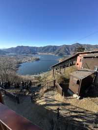 登天上山公園排隊打韆鞦💜嘆無敵富士山美景🗻