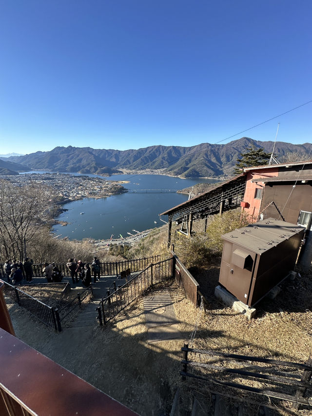 登天上山公園排隊打韆鞦💜嘆無敵富士山美景🗻