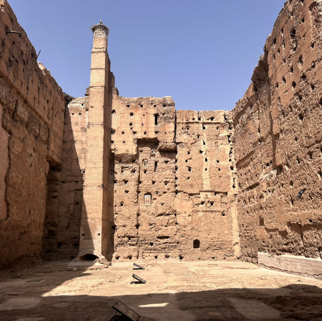 Discover Morocco’s history at El Badi palace