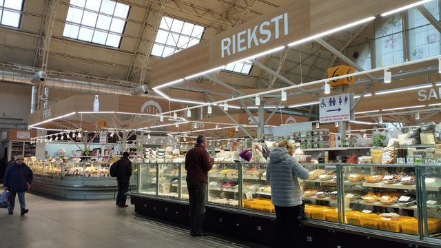 Riga Central Market from airship hangars becomes to market!