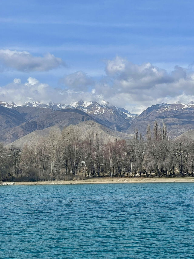 Spring at Issyk Kul