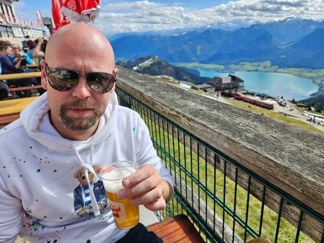 Taking Austria's steepest cog railway