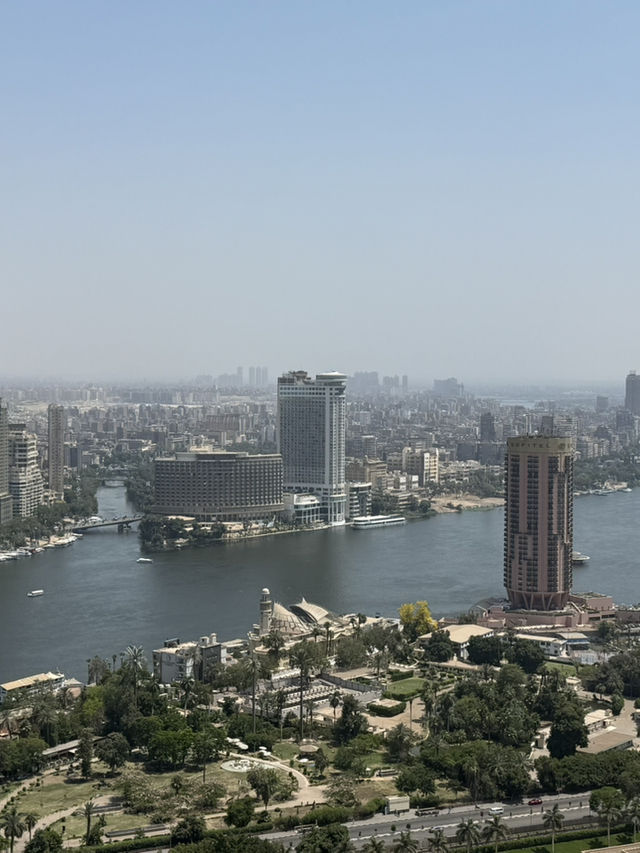 Panoramic Cairo view