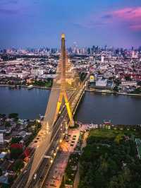 Rama VIII Bridge, Bangkok: A Modern Icon over the Chao Phraya