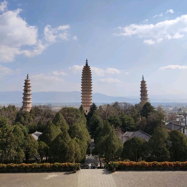The Three Pagodas of Dali