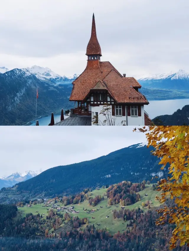 Switzerland is so beautiful - Top of Interlaken