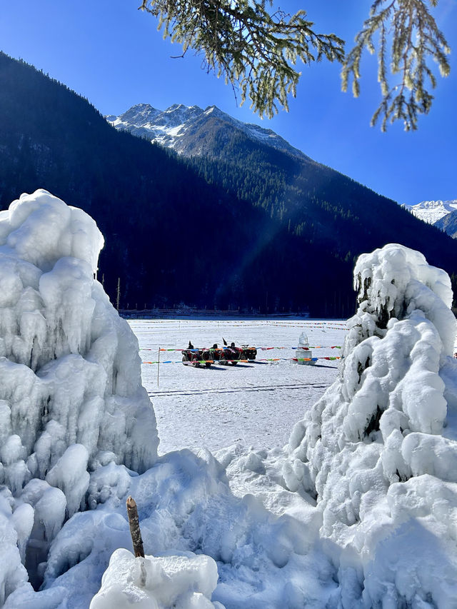 達古冰川｜絕美的雪山就要這樣拍