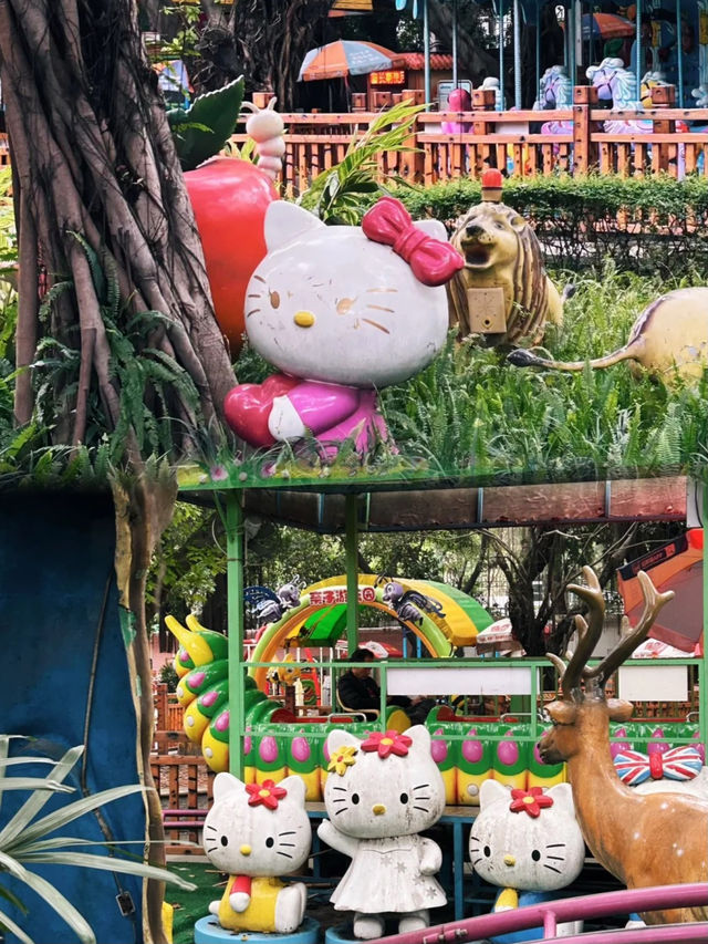 曉港公園｜帶你走hello Kitty主題樂園