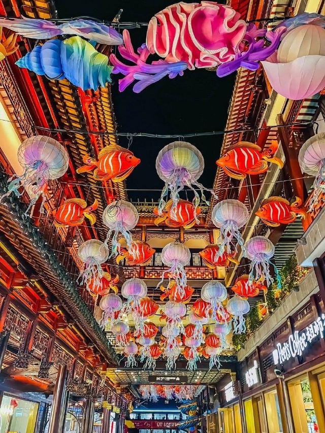 被上海豫園燈會驚豔到了，新年氛圍感瞬間拉滿！