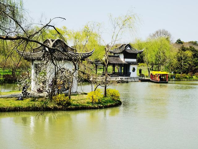 十年一覺揚州夢--瘦西湖閒適懶散的春日時光