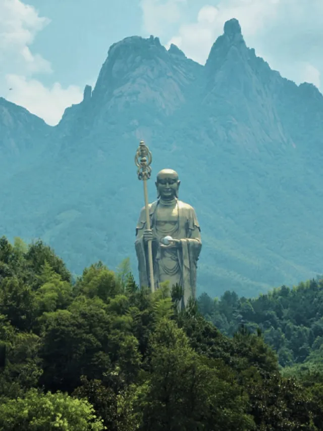 九華山祈福拜佛住進皖南秘境，修身養性。