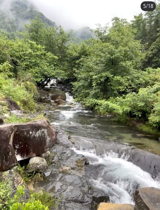 這個美的冒煙的古村落叫白石嶺！