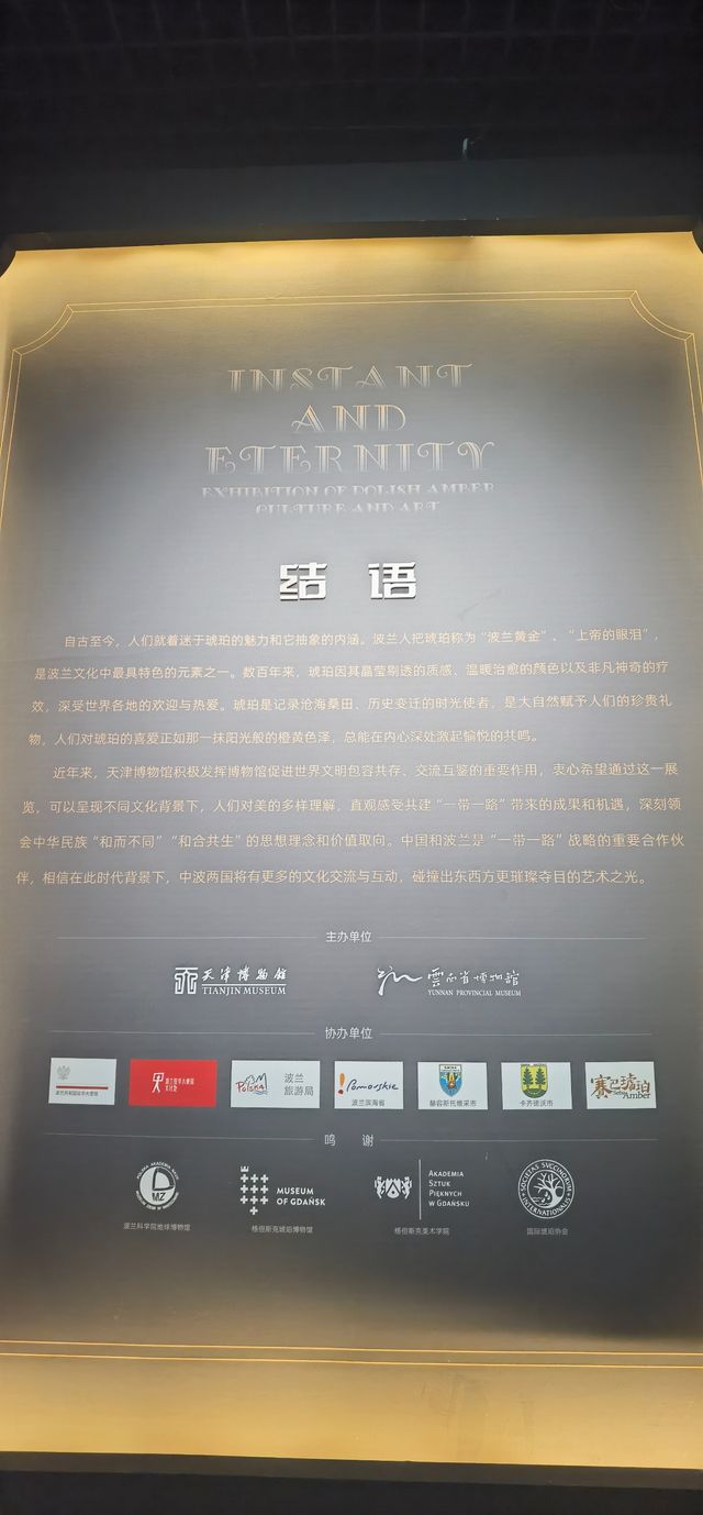 天津博物館之瞬間與永恆-波蘭琥珀文化藝術展