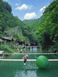 夏季玩水重慶金刀峽2024溪降一日遊攻略
