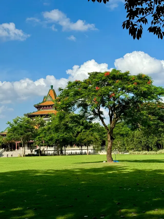 廣州地鐵直達 順德免費嶺南園林很宮崎