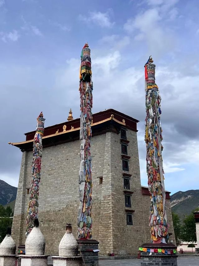魅力西藏，藏傳佛教寺廟——桑耶寺。