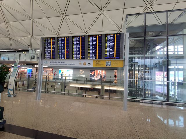 香港國際機場。