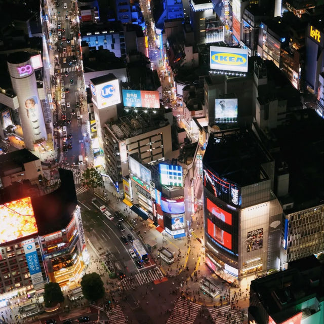 Shibuya sky deck Tokyo Japan 