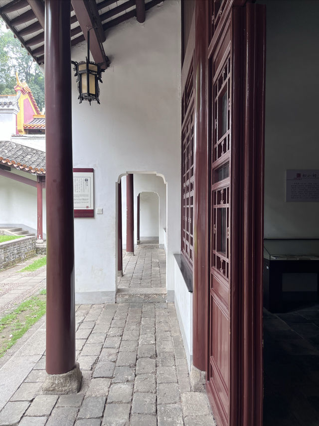 千年學府嶽麓書院——東側建築群。