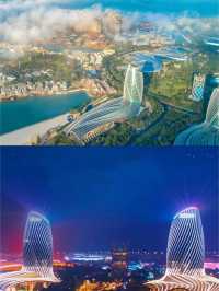 酒店：海南海花島希爾頓酒店。