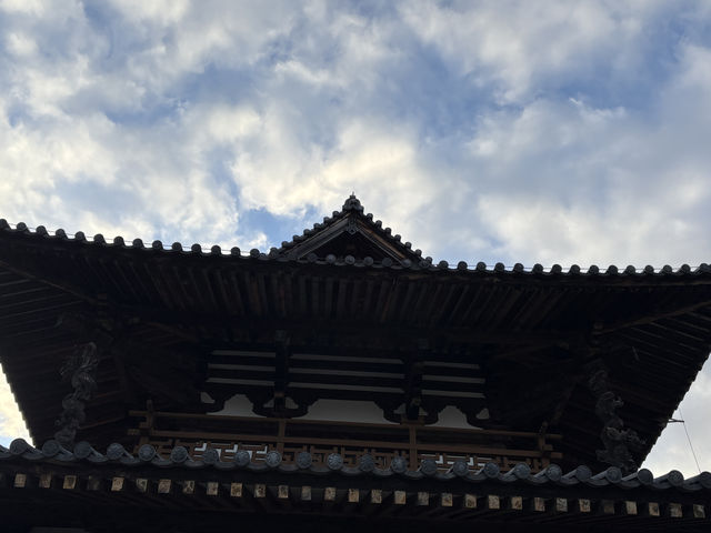 法隆寺——奈良的世界文化遺產。