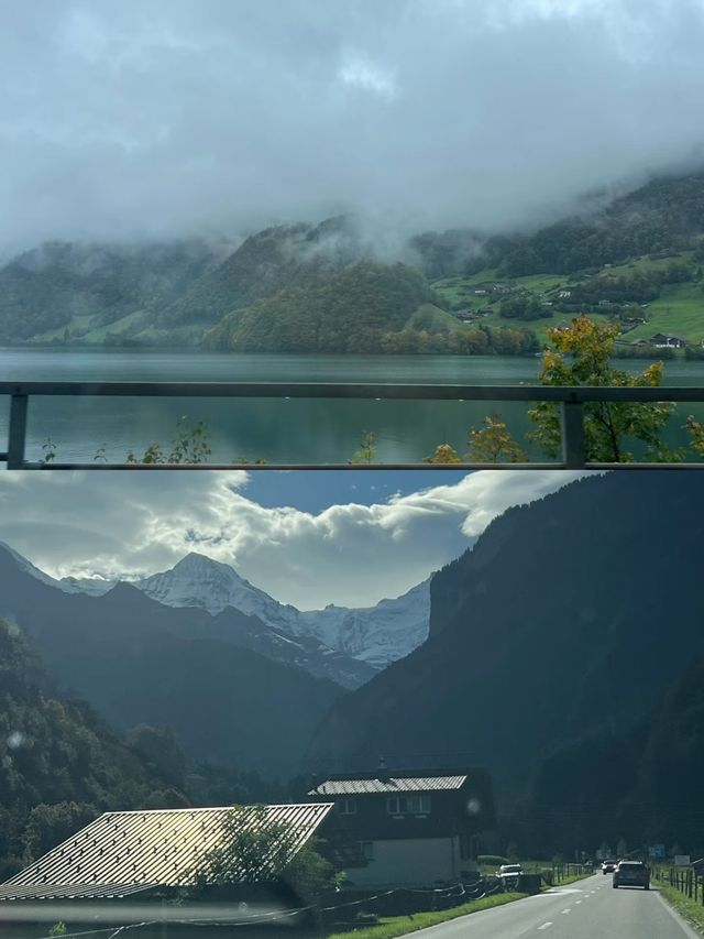 沿途的風景|瑞士自駕真的很方便
