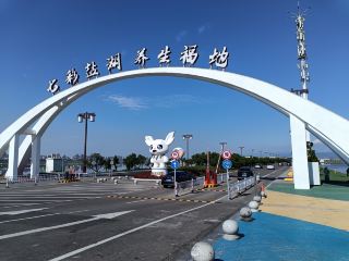 七彩鹽湖