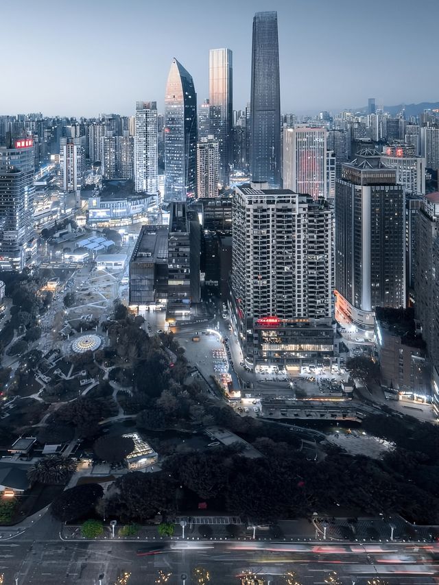 高悅酒店高空夜景太正啦！