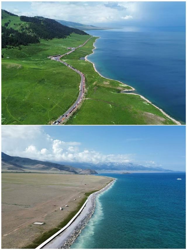 賽里木湖受罪已回，真不建議6月嚟