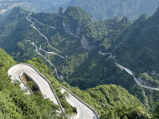 Tianmen mountain is simply breathtaking