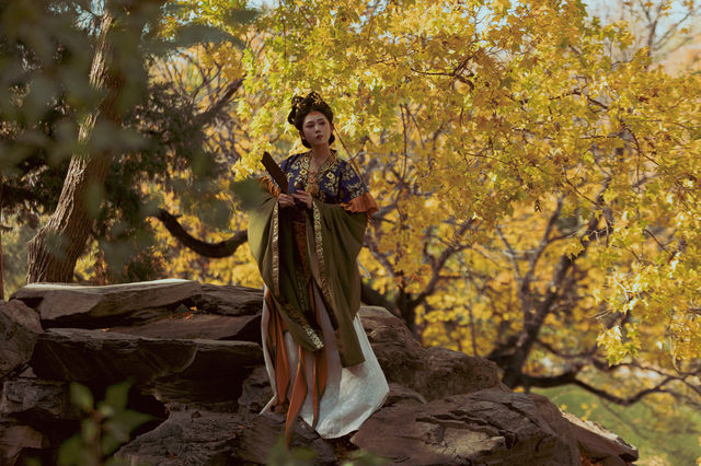 隱藏在北京頤和園裡的賞秋拍照打卡寶藏地。