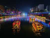 湖北恩施宣恩夜景絕了音樂噴泉居然整晚表演?!