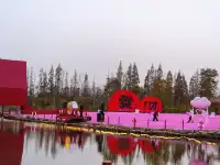 和閨蜜在粉沙灣，拍爆內存！