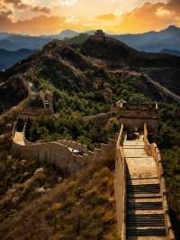 不愧是國家地理評選的「最美長城」