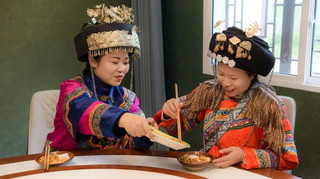 唐崖土司體驗土家油茶湯製作