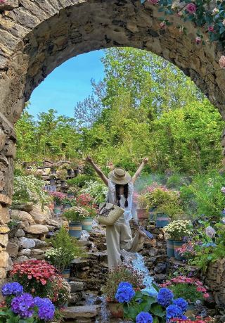 杭州ではなく山東臨沂で見つけた古村落に隠れた緑の妖精の国