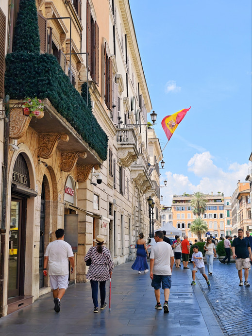 France-Italy-Switzerland 13-day trip 1.10 | Piazza di Spagna