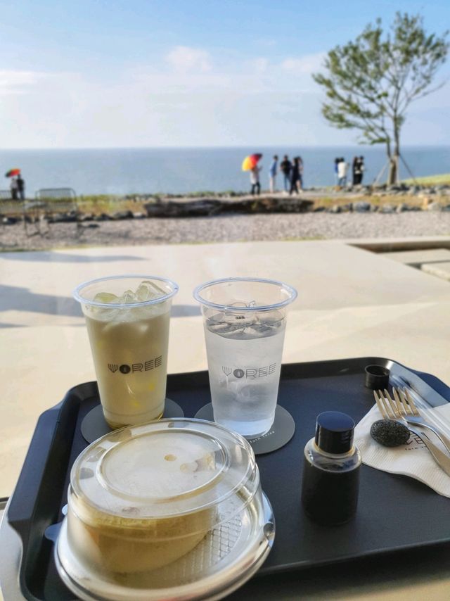 서해바다는 낮에도 일몰타임에도 넘나 예뻐🧡