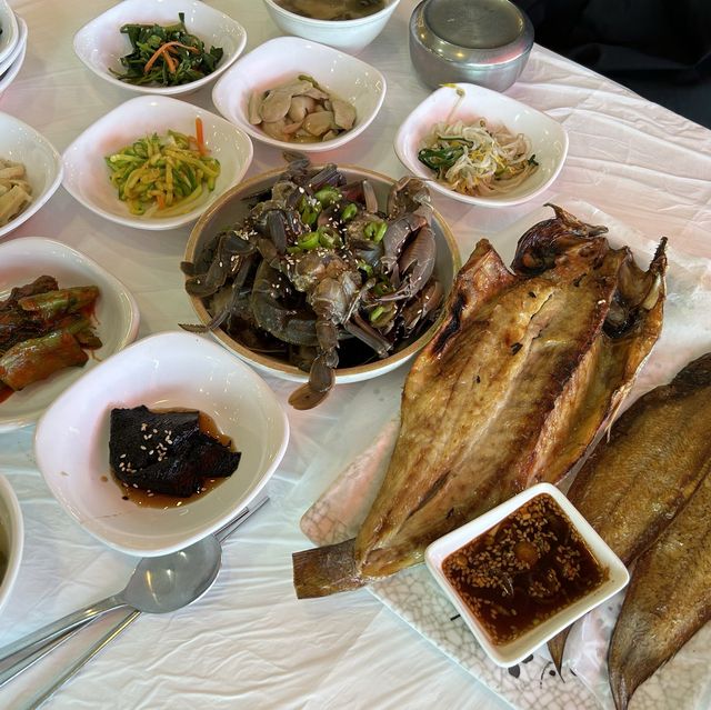 여수 돌산맛집 생선구이,돌게장 맛있는 “나래밥상”