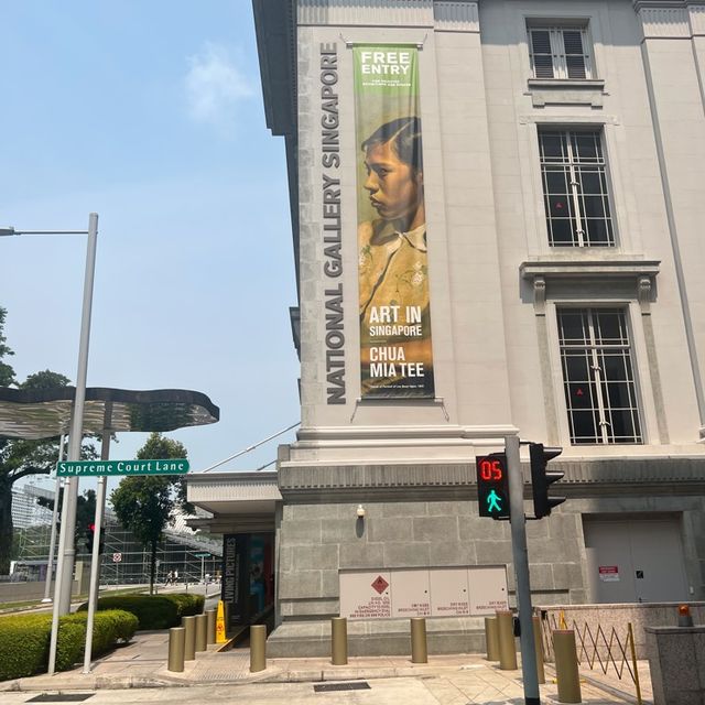 역사와 문화가 살아 숨쉬고 건물이 아름다운 싱가포르 내셔널 갤러리