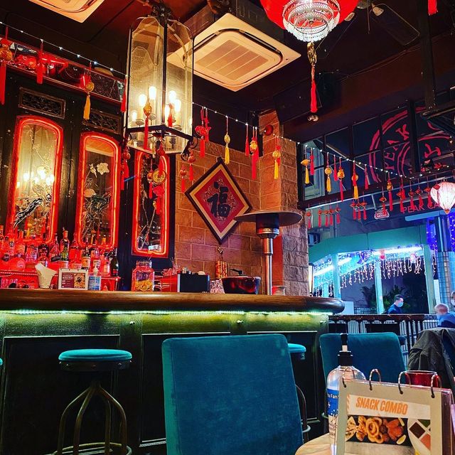Evening out in Hong Kong