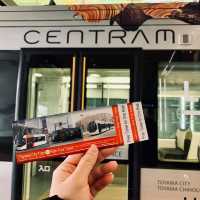 ตั๋ว Tram ฟรีจากที่พักในตัวเมือง Toyama,Japan