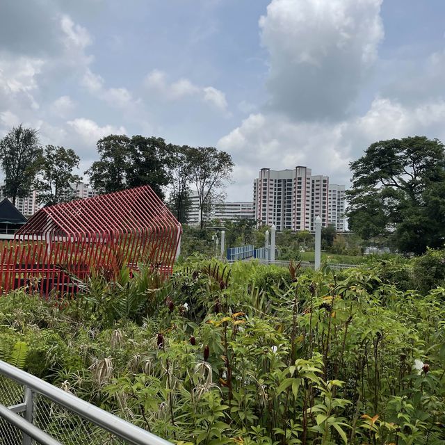 Lake side garden 