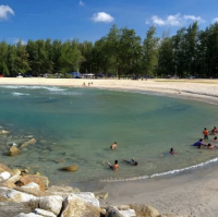 หาดนราทัศน์ นราธิวาส ที่เที่ยวภาคใต้ ทะเลใส หาดสวย